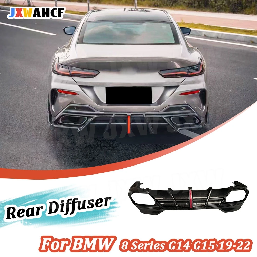 JXWANCF Углеродное волокно для BMW 8 серии G14 G15 2019-2022, диффузор для заднего бампера, спойлер, комплекты кузова FRP, диффузор для задней губы
JXWANCF Углеродное волокно для BMW 8 серии G14 G15 2019-2022, диффузор для заднего бампера, спойлер, комплекты кузова FRP, диффузор для задней губы
