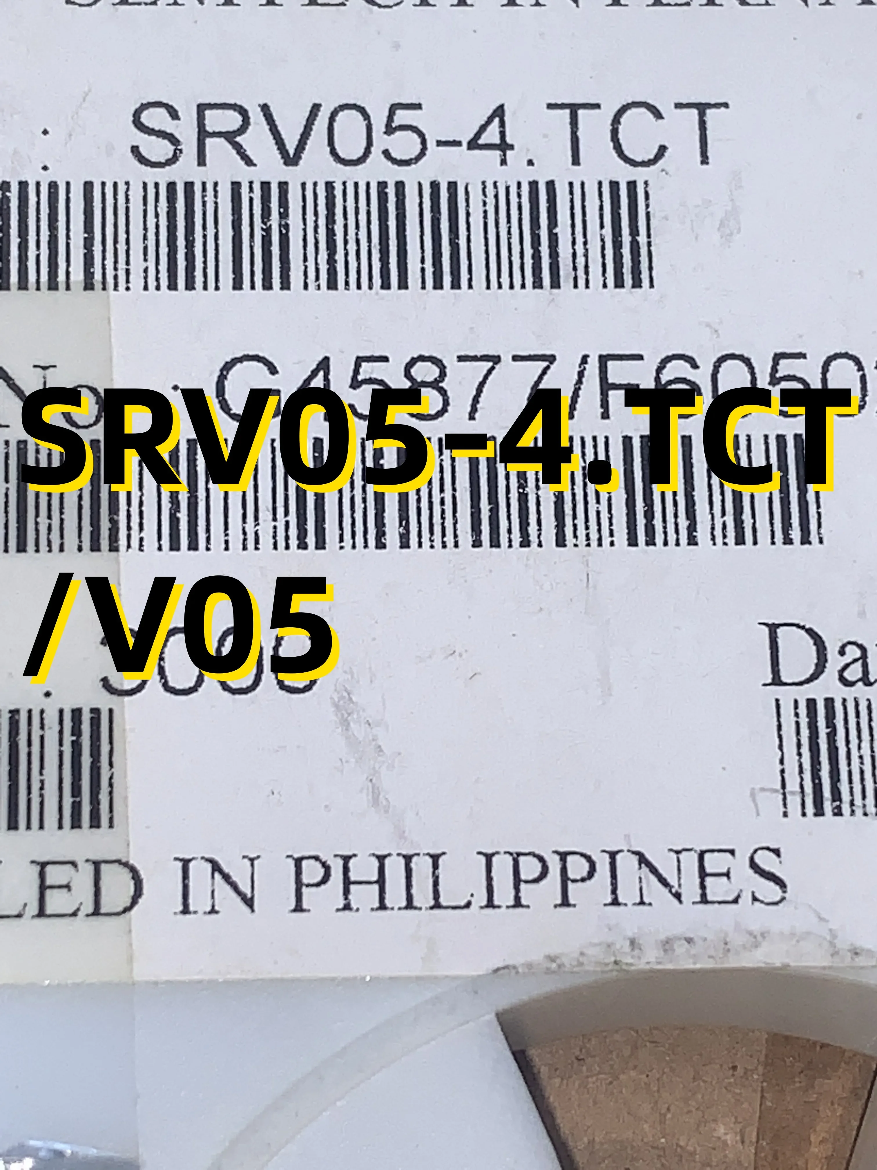 10pcs SRV05-4.TCT /V05
10pcs SRV05-4.TCT /V05