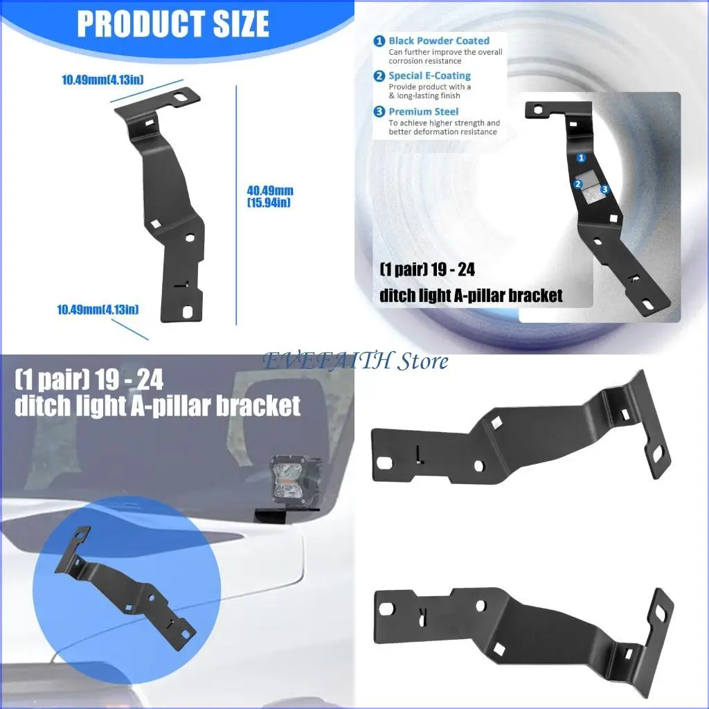 124B Easy Assembly Hood Hinge Ditch Mounting Bracket Support Suitable For 2500 3500 Automobiles Lighting On Structure
124B Easy Assembly Hood Hinge Ditch Mounting Bracket Support Suitable For 2500 3500 Automobiles Lighting On Structure