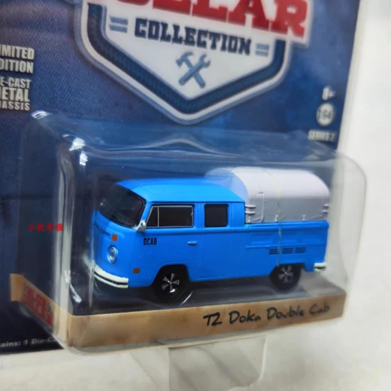 Greenlight 1/64 TYPE 2 T2 Doka Double Cab Truck из сплава, модель автомобиля, коллекция, украшение для дисплея, игрушка в подарок
Greenlight 1/64 TYPE 2 T2 Doka Double Cab Truck из сплава, модель автомобиля, коллекция, украшение для дисплея, игрушка в подарок