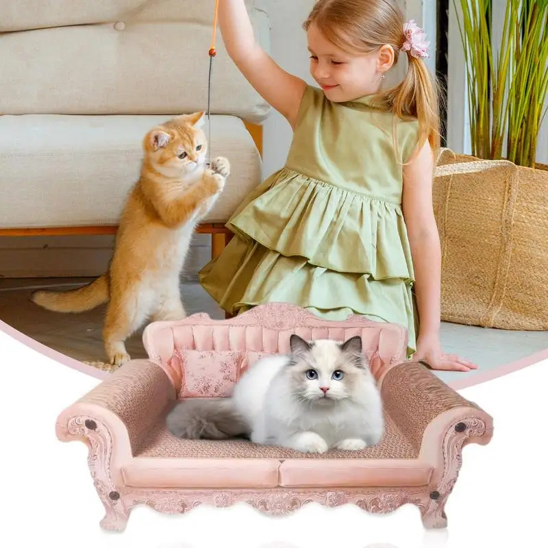 Cardboard Cat Scratcher Pet Cat Scratching Board Cat Cardboard Mat Cat Furniture Protector Cat Scratching Lounge Bed Pet gadgets
Cardboard Cat Scratcher Pet Cat Scratching Board Cat Cardboard Mat Cat Furniture Protector Cat Scratching Lounge Bed Pet gadgets