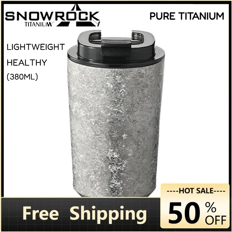Титановая термокружка SNOWROCK для кемпинга с крышкой, двухслойная, с изоляцией, для воды и кофе, походная посуда для напитков
Титановая термокружка SNOWROCK для кемпинга с крышкой, двухслойная, с изоляцией, для воды и кофе, походная посуда для напитков