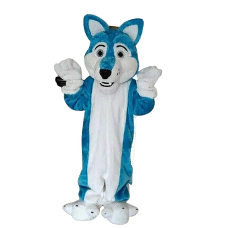 Cute Blue Dog Mascot Costume Furry Husky Cosplay Suit Suitable for Halloween Party Game Dressing Set
Cute Blue Dog Mascot Costume Furry Husky Cosplay Suit Suitable for Halloween Party Game Dressing Set