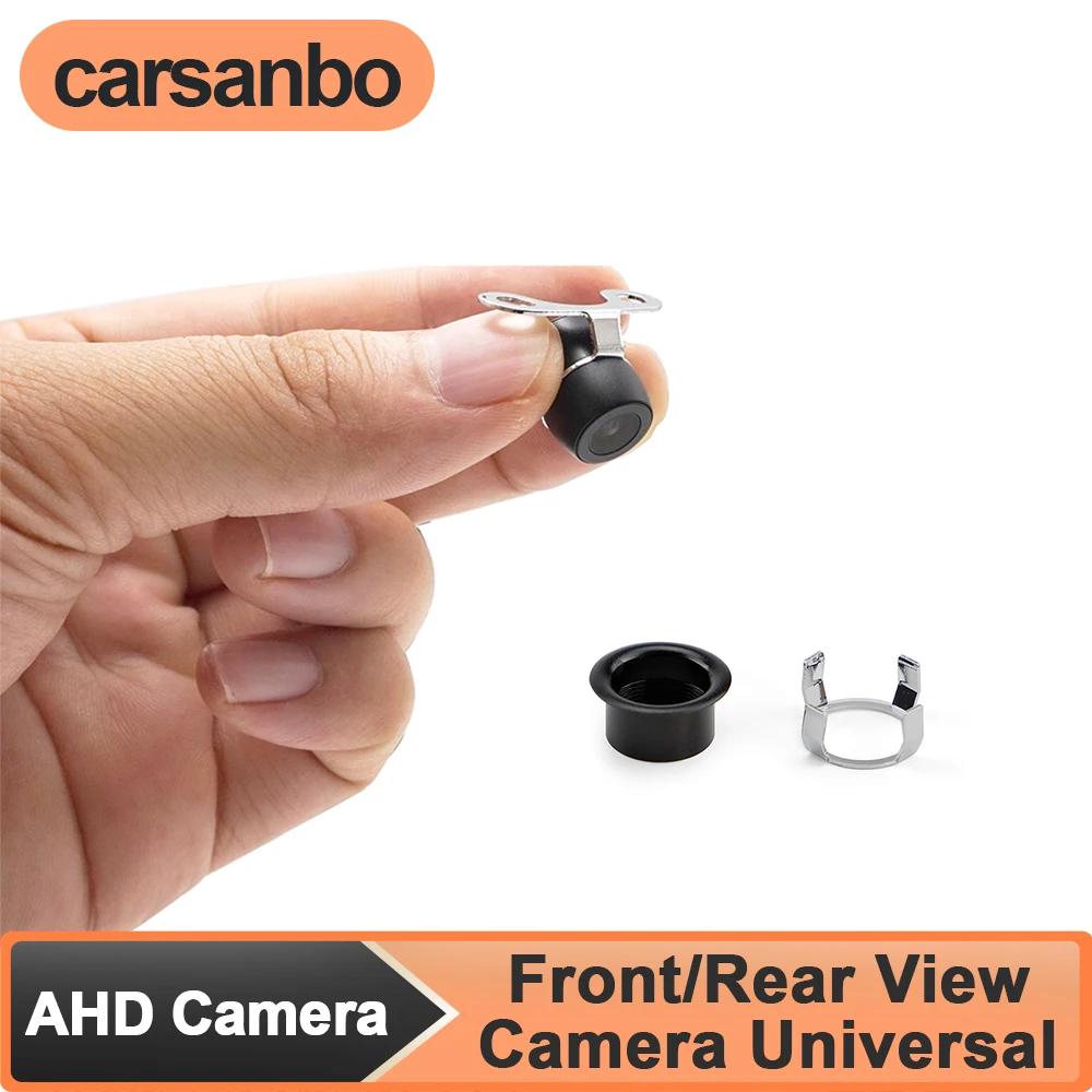 Carsanbo AHD 720P 12.5mm Mini Car Front/Rear View Camera Universal Night Vision IP67 Waterproof 170° Wide Angle Reverse Parking
Carsanbo AHD 720P 12.5mm Mini Car Front/Rear View Camera Universal Night Vision IP67 Waterproof 170° Wide Angle Reverse Parking