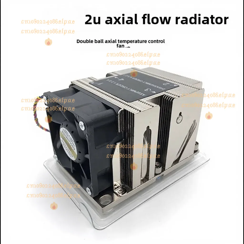 New 2U 3647 Interface 4 Heat Pipe Server Fan CPU Radiator 4 Wire Speed Regulation
New 2U 3647 Interface 4 Heat Pipe Server Fan CPU Radiator 4 Wire Speed Regulation