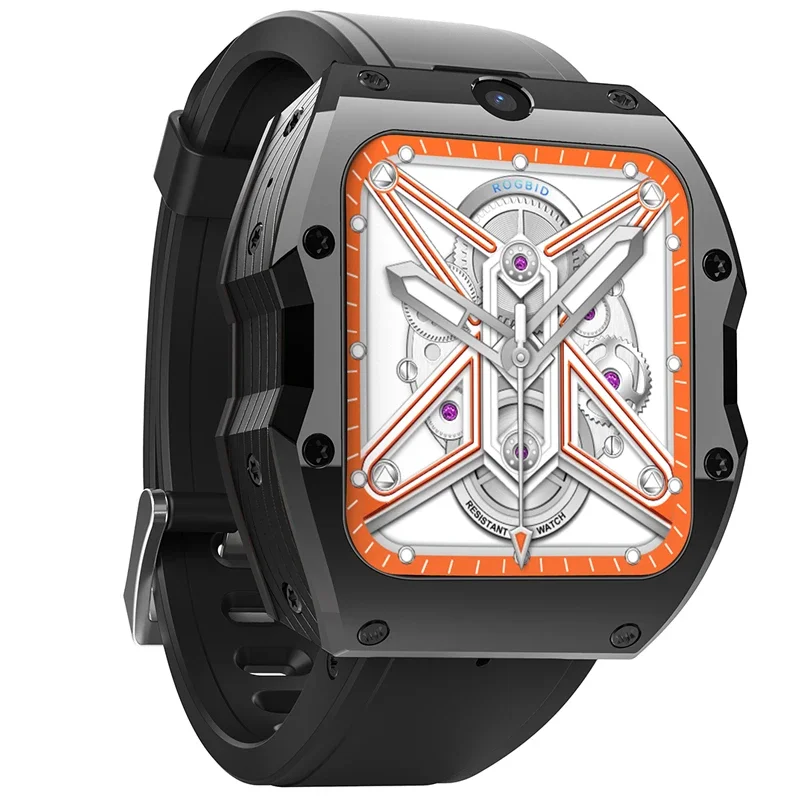 Super September quick shipRogbid model X 4G 128G Android 1050mAh 4G Men smart watch IP68 GPS 2.1 inch Sport smart watch
Super September quick shipRogbid model X 4G 128G Android 1050mAh 4G Men smart watch IP68 GPS 2.1 inch Sport smart watch