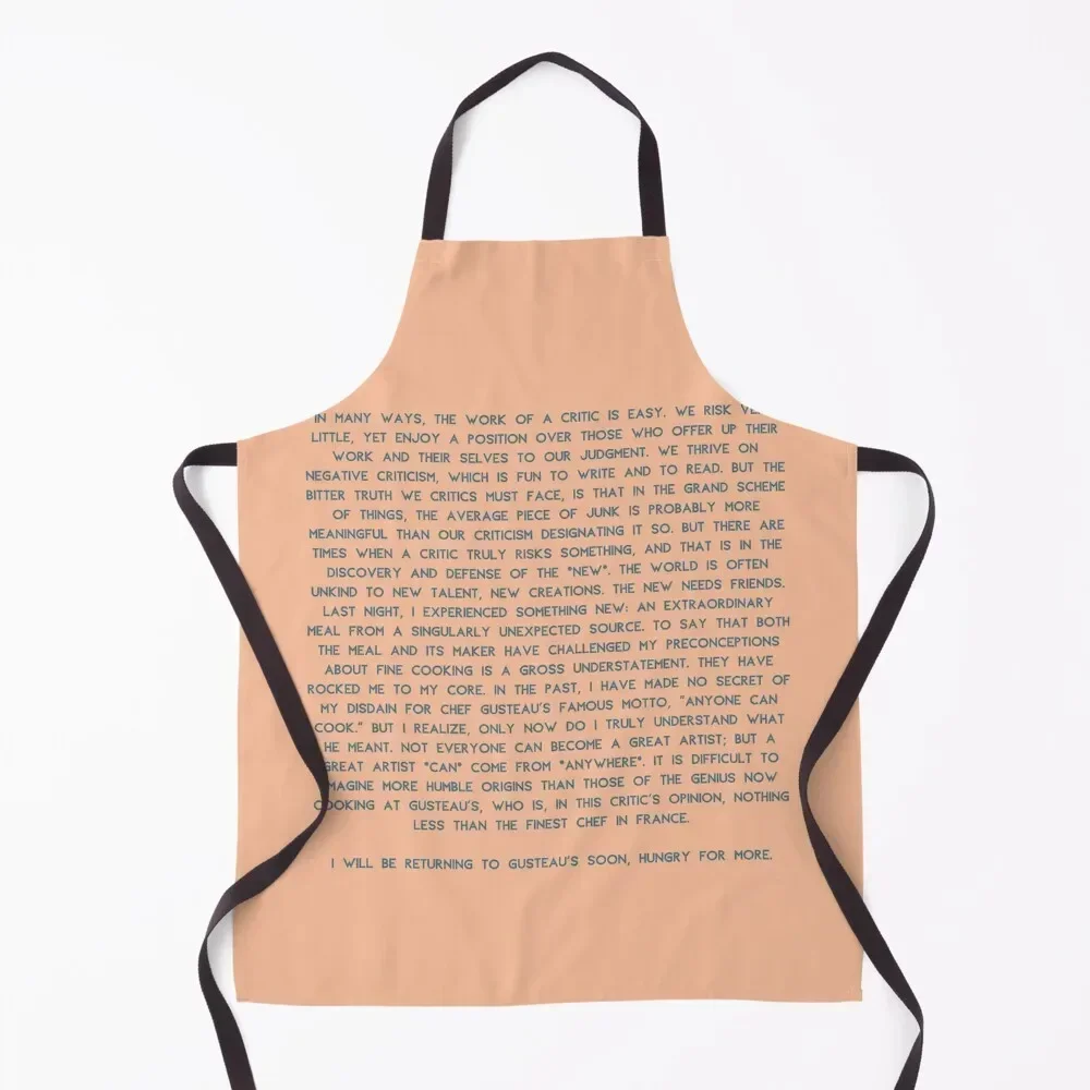 Anton Ego Critic Full Quote Hungry For More Ratatouille Apron Customizable Woman Womens Dresses Apron
Anton Ego Critic Full Quote Hungry For More Ratatouille Apron Customizable Woman Womens Dresses Apron