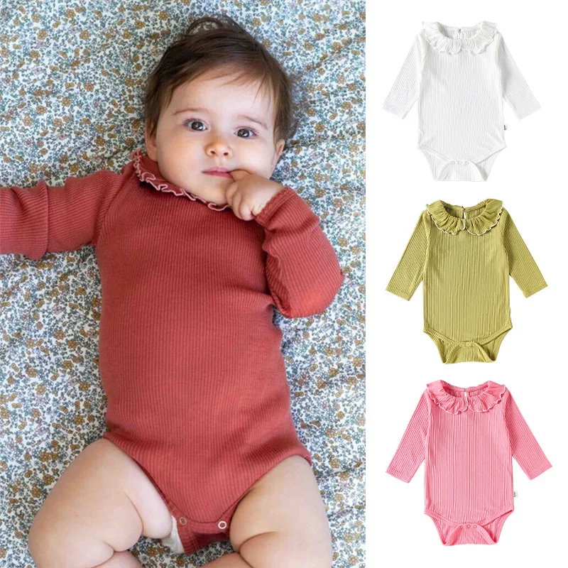 Новые детские комбинезоны на весну 2026 года с воротником Питер Пэн, с длинными рукавами, для девочек, класс А, однотонные, с волнистым краем
Новые детские комбинезоны на весну 2026 года с воротником Питер Пэн, с длинными рукавами, для девочек, класс А, однотонные, с волнистым краем