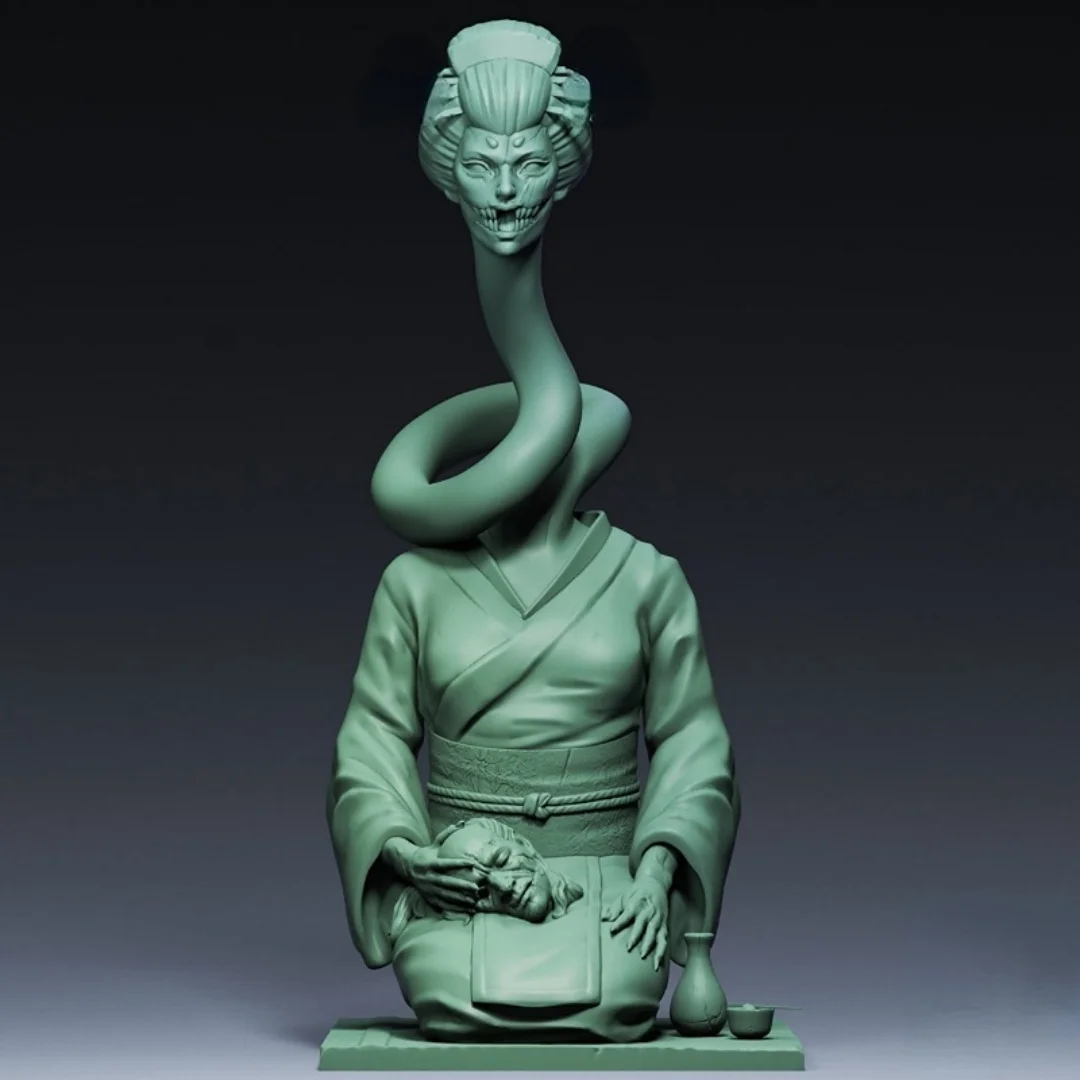 1/24 Scale Resin Figure Assemble Model Kit Long-necked monster Unassembled and Unpainted 3D printing DIY toy 558
1/24 Scale Resin Figure Assemble Model Kit Long-necked monster Unassembled and Unpainted 3D printing DIY toy 558