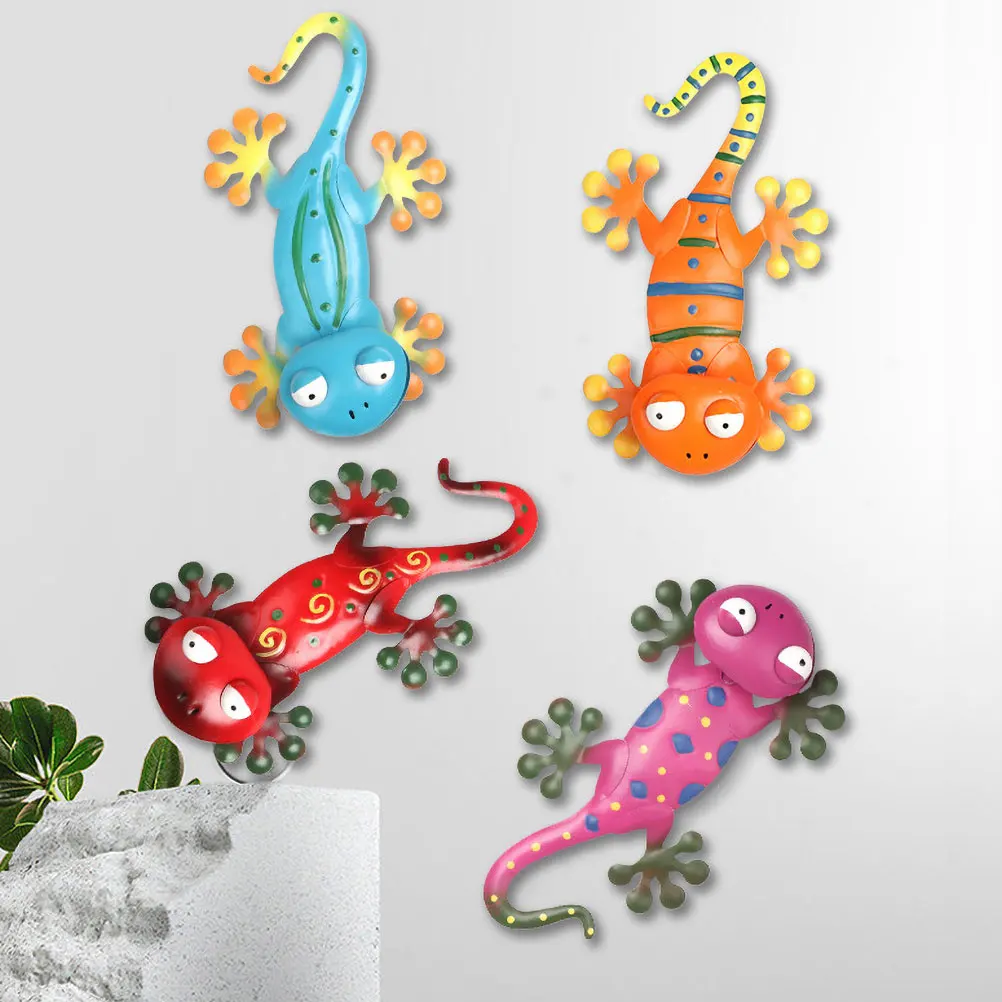 Attractive Metal Gecko Wall Art Colorful Lightweight Hanging Wall Decor For Indoors Outdoors Patio Fence Porch Garden Home Decor
Attractive Metal Gecko Wall Art Colorful Lightweight Hanging Wall Decor For Indoors Outdoors Patio Fence Porch Garden Home Decor