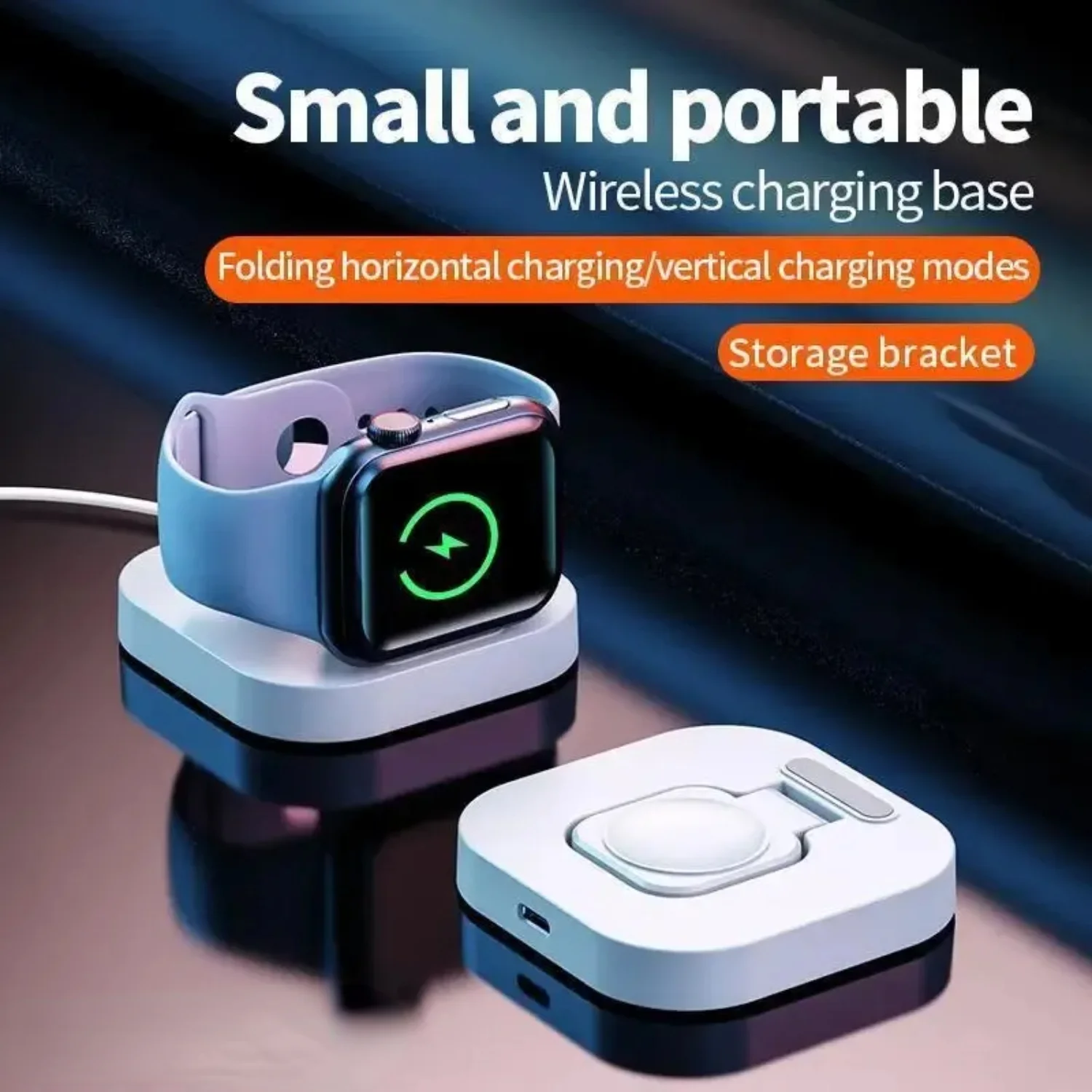 Foldable Mini Wireless Charger Watch Series 8 7 6 5 4 SE 3 2 Type C Wireless Charging Watch
Foldable Mini Wireless Charger Watch Series 8 7 6 5 4 SE 3 2 Type C Wireless Charging Watch