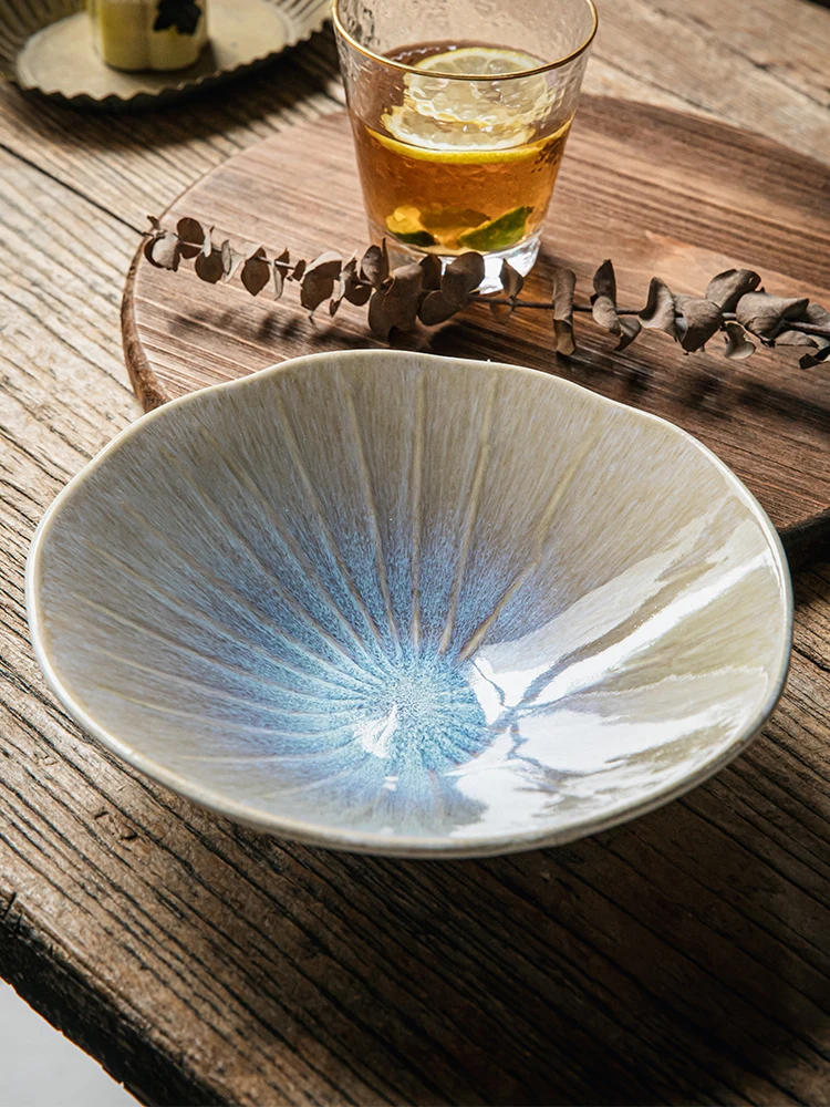 Изысканная глазурь 7,5 дюймов, нерегулярная салатница, керамическая миска Douli, художественная посуда
Изысканная глазурь 7,5 дюймов, нерегулярная салатница, керамическая миска Douli, художественная посуда