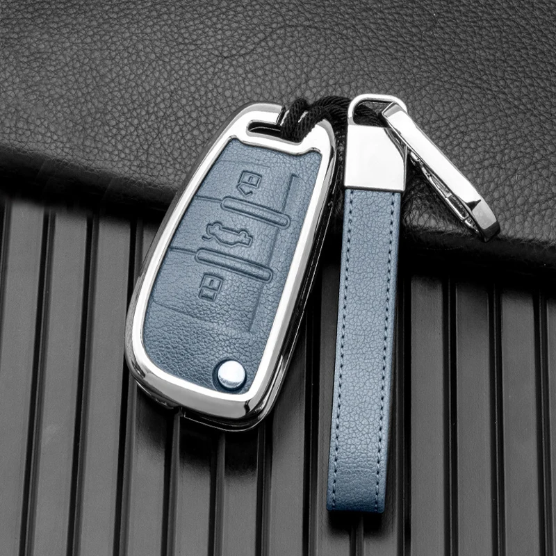 Zinc Alloy Car Remote Key Case Cover For Audi A1 A3 A4 8P 8L 8V A5 B6 B7 A6 A7 C5 C6 Q3 Q5 Q7 4F S3 S4 S6 RS3 TT Protector Shell
Zinc Alloy Car Remote Key Case Cover For Audi A1 A3 A4 8P 8L 8V A5 B6 B7 A6 A7 C5 C6 Q3 Q5 Q7 4F S3 S4 S6 RS3 TT Protector Shell