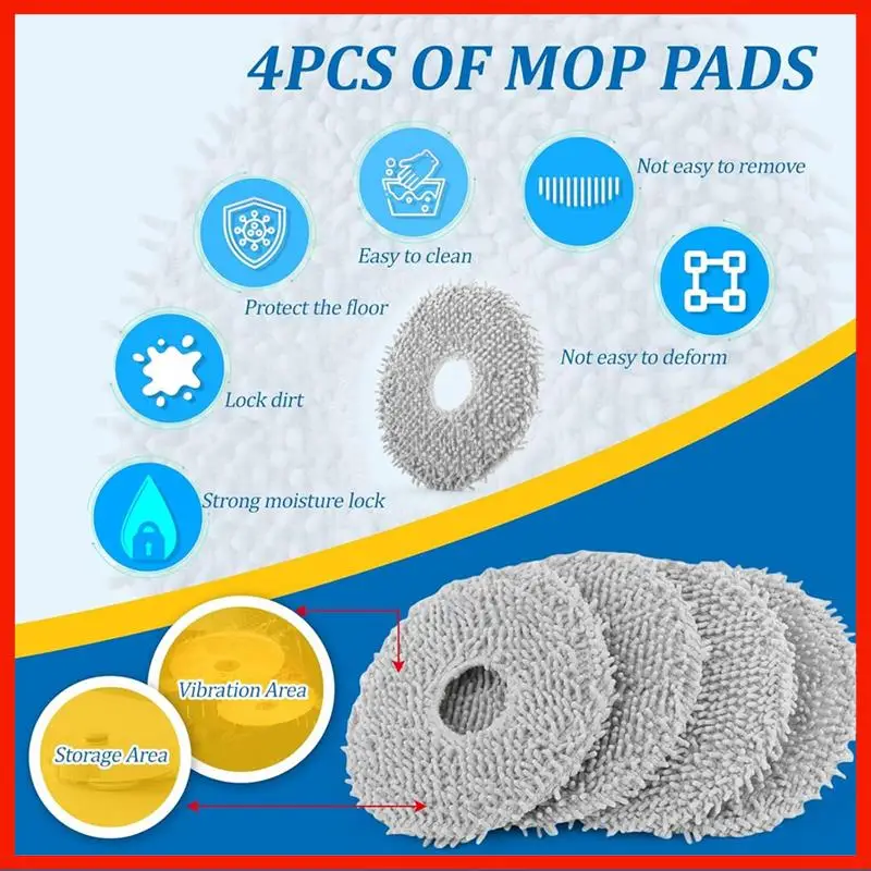 Accessories For Ecovacs Deebot T20 Omni / T20e Omni Robot Vacuum Cleaner Main Side Brush Hepa Filters Mop Bags
Accessories For Ecovacs Deebot T20 Omni / T20e Omni Robot Vacuum Cleaner Main Side Brush Hepa Filters Mop Bags