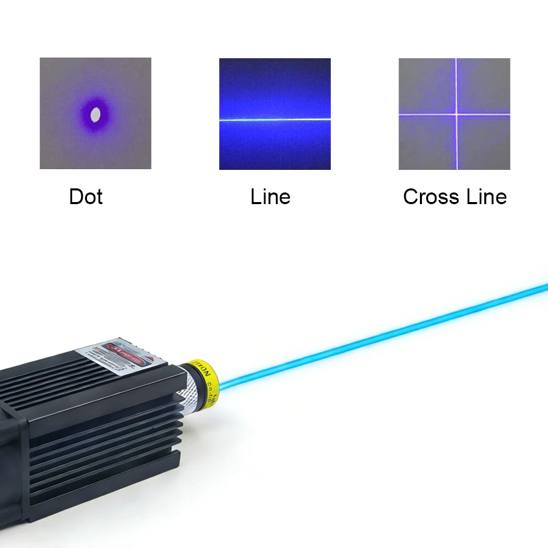 Powerful Cutting Laser 450nm Blue Dot/Line/Cross Focusable Glass Lens 100mW 300mW 500mW with Cooling Fan (with Bracket)
Powerful Cutting Laser 450nm Blue Dot/Line/Cross Focusable Glass Lens 100mW 300mW 500mW with Cooling Fan (with Bracket)