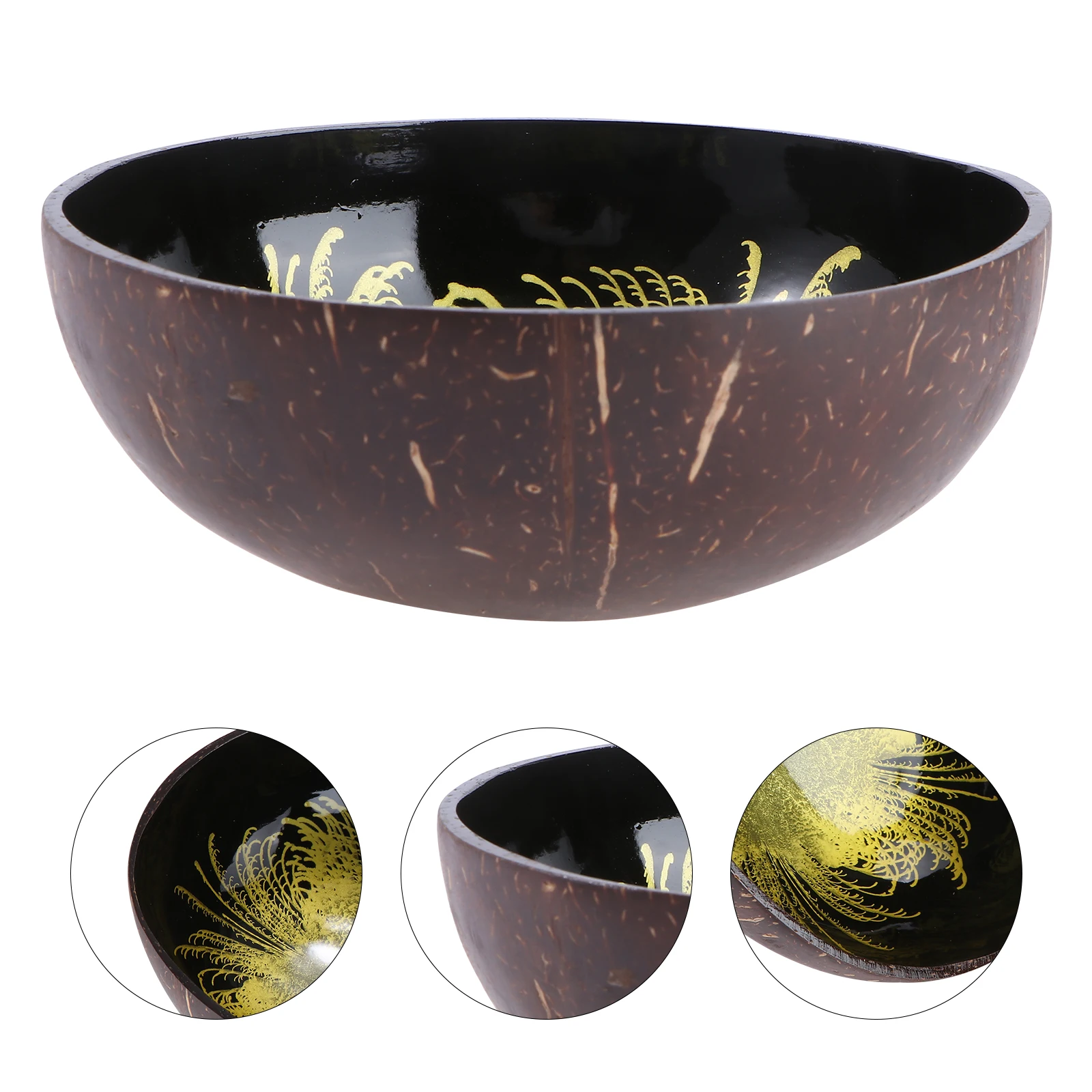 Coconut Shell Bowl Decorative Container for Candy Nuts Holder Eco Friendly Creative Home Office Room Bamboo Dish
Coconut Shell Bowl Decorative Container for Candy Nuts Holder Eco Friendly Creative Home Office Room Bamboo Dish