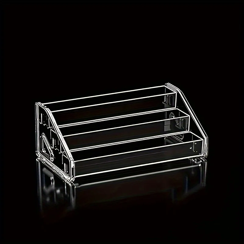 Прозрачная многоярусная подставка для лаков для ногтей, многоуровневый органайзер для косметики, помад и фигурок на столе
Прозрачная многоярусная подставка для лаков для ногтей, многоуровневый органайзер для косметики, помад и фигурок на столе