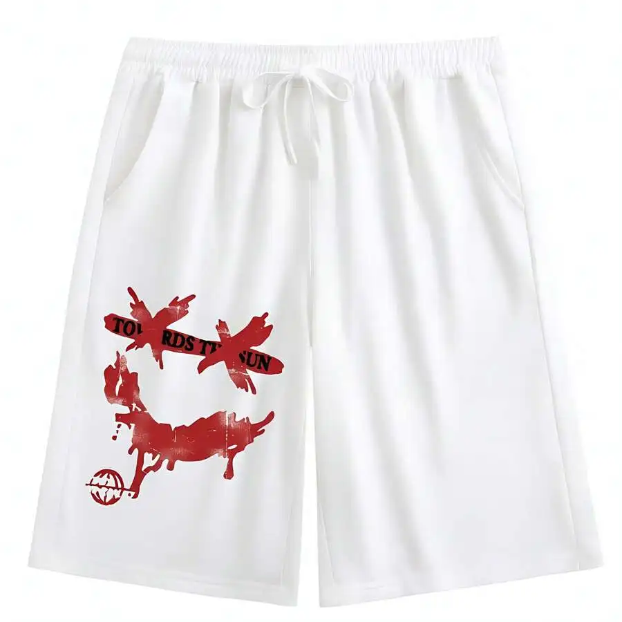 Mens Casual Graphic Print Drawstring Shorts Cotton Elastic Waist Pockets Beach Party Daily Wear
Mens Casual Graphic Print Drawstring Shorts Cotton Elastic Waist Pockets Beach Party Daily Wear