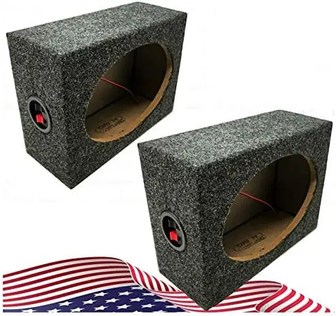 Audiotek 6x9" Car Audio Enclosures - MDF Speaker Boxes for Enhanced Sound - Pair
Audiotek 6x9" Car Audio Enclosures - MDF Speaker Boxes for Enhanced Sound - Pair