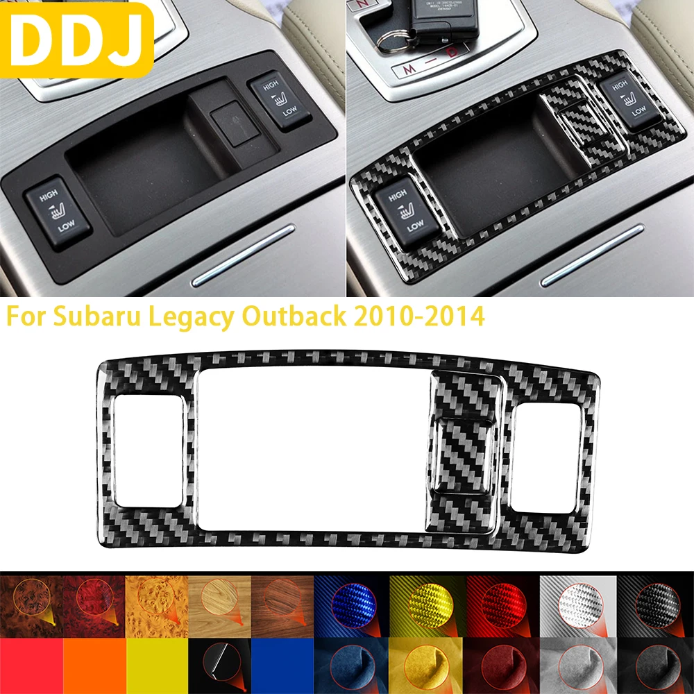 For Subaru Legacy Outback 2010-2014 Accessories Carbon Fiber Car Interior Heated Seat Buttons Cover Trim Sticker Decoration
For Subaru Legacy Outback 2010-2014 Accessories Carbon Fiber Car Interior Heated Seat Buttons Cover Trim Sticker Decoration