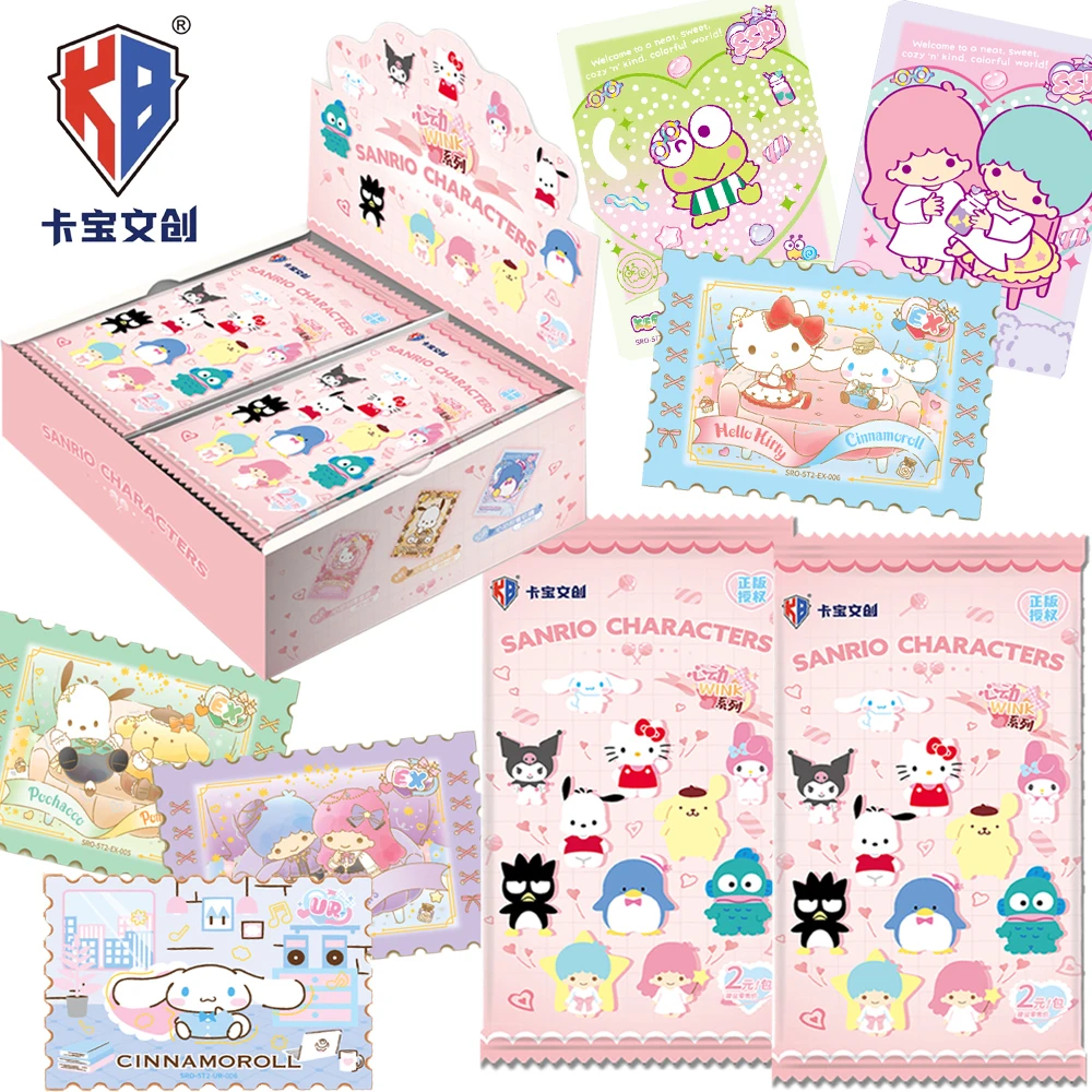 KABAO Sanrio Genuine Collection Card Hello Kitty Kuromi Cinnamoroll SSR UR SP Cute Sweet Characters Cards Anime Enthusiasts Gift
KABAO Sanrio Genuine Collection Card Hello Kitty Kuromi Cinnamoroll SSR UR SP Cute Sweet Characters Cards Anime Enthusiasts Gift
