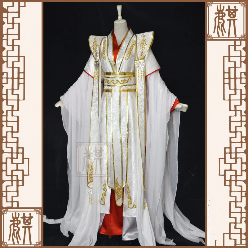 Фильм Xie Lian Yue Shen Косплей Антикварный роман Tian Guan Ci Fu Платиновый павлин Косплей Костюм Все комплекты древних китайских костюмов
Фильм Xie Lian Yue Shen Косплей Антикварный роман Tian Guan Ci Fu Платиновый павлин Косплей Костюм Все комплекты древних китайских костюмов