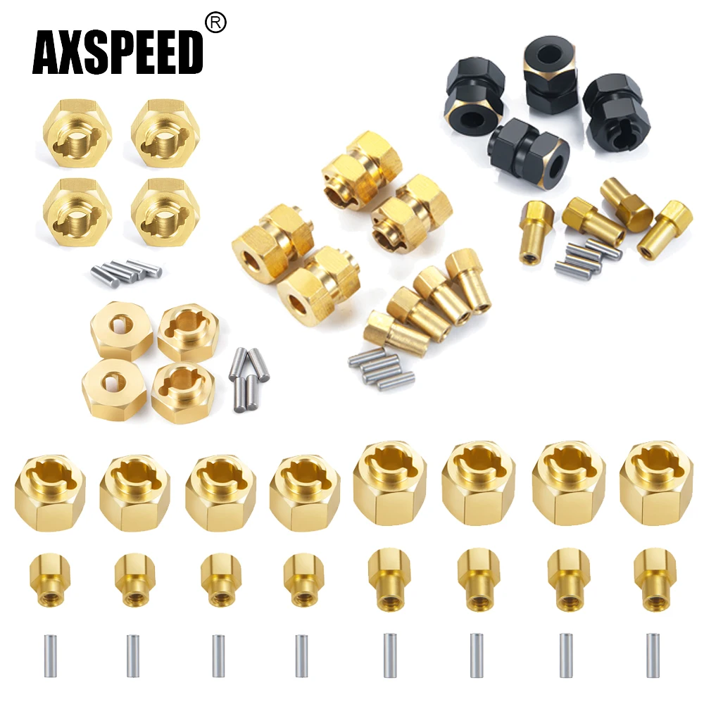 AXSPEED латунные 4 мм/4,5 мм/5 мм/6 мм/8 мм удлиненные шестигранные адаптеры для осевого SCX24 Deadbolt C10 Wrangler Gladiator Bronco 1/24 RC Car
AXSPEED латунные 4 мм/4,5 мм/5 мм/6 мм/8 мм удлиненные шестигранные адаптеры для осевого SCX24 Deadbolt C10 Wrangler Gladiator Bronco 1/24 RC Car