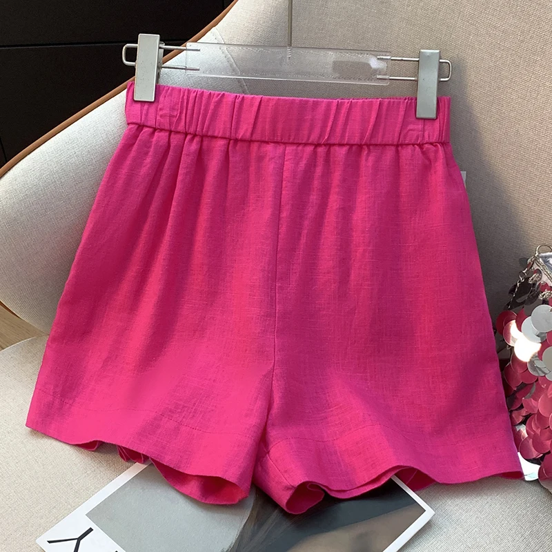 White Wide Leg Short Pants Women's Summer Thin Home Outdoor Wear Elastic High Waist A-Line Pants Breathable Cotton Casual Tro...
White Wide Leg Short Pants Women's Summer Thin Home Outdoor Wear Elastic High Waist A-Line Pants Breathable Cotton Casual Tro...