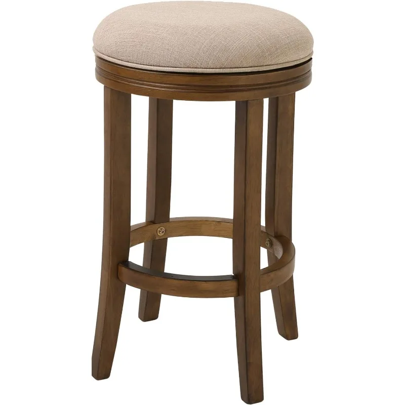 Victoria 26in. Counter-Height Backless Wood Swivel Barstool with Upholstered Seat, Honeysuckle
Victoria 26in. Counter-Height Backless Wood Swivel Barstool with Upholstered Seat, Honeysuckle