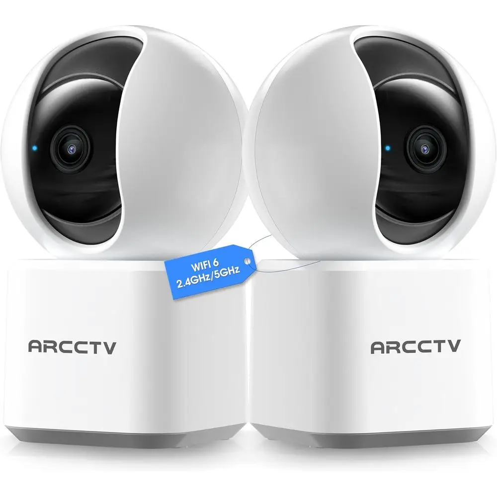 Wireless Pet Security Camera with 5G/2.4GHz, Motion Tracking, 2-Way Audio, Night Vision, Cloud/SD Storage, Alexa Compatible
Wireless Pet Security Camera with 5G/2.4GHz, Motion Tracking, 2-Way Audio, Night Vision, Cloud/SD Storage, Alexa Compatible