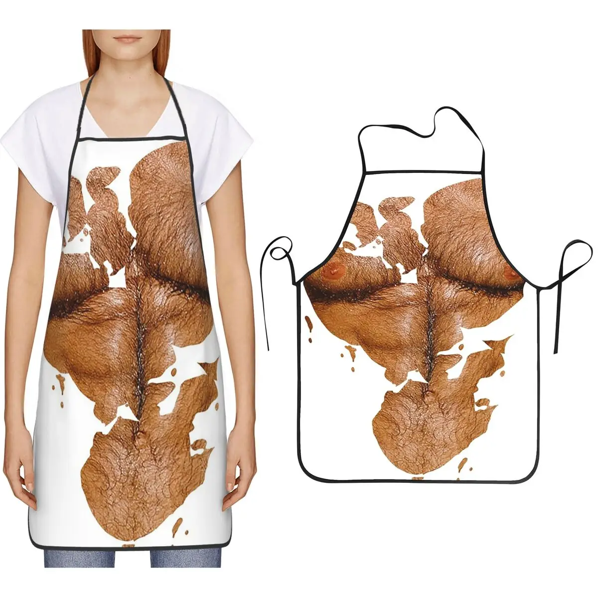 Muscleman With Torn Hairychest Aprons Chef Cooking Cuisine Tablier Bib Kitchen Cleaning Pinafore for Women Men Gardening
Muscleman With Torn Hairychest Aprons Chef Cooking Cuisine Tablier Bib Kitchen Cleaning Pinafore for Women Men Gardening