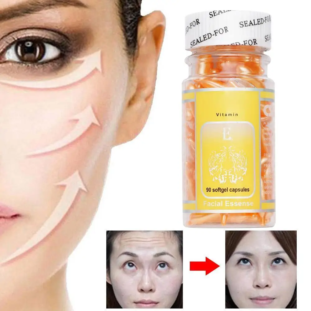 Vitamin E Capsules Acidic Anti-wrinkle Regenerating Serum Spotted Acne Whitening Cream 1 Bottle 90 Capsules
Vitamin E Capsules Acidic Anti-wrinkle Regenerating Serum Spotted Acne Whitening Cream 1 Bottle 90 Capsules