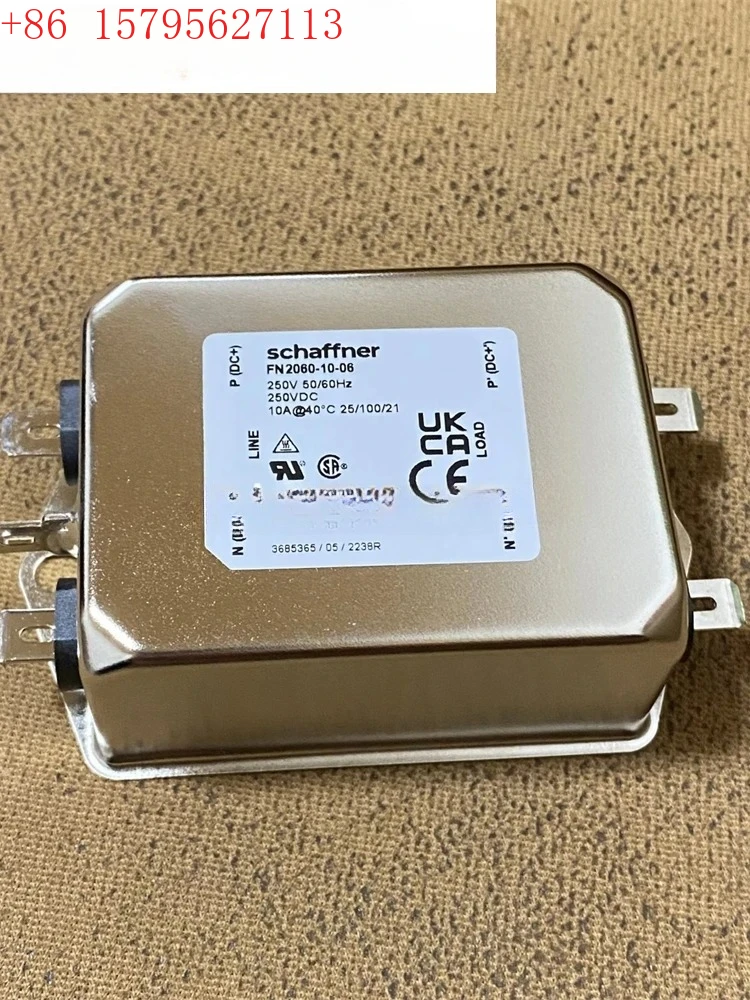 FN2060-10-06 power filter 10A | 250V single-phase two-stage genuine
FN2060-10-06 power filter 10A | 250V single-phase two-stage genuine