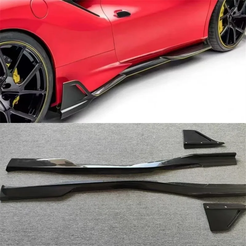 Для Ferrari F8: Накладки на пороги из настоящего сухого карбона, спойлер, элементы обвеса
Для Ferrari F8: Накладки на пороги из настоящего сухого карбона, спойлер, элементы обвеса