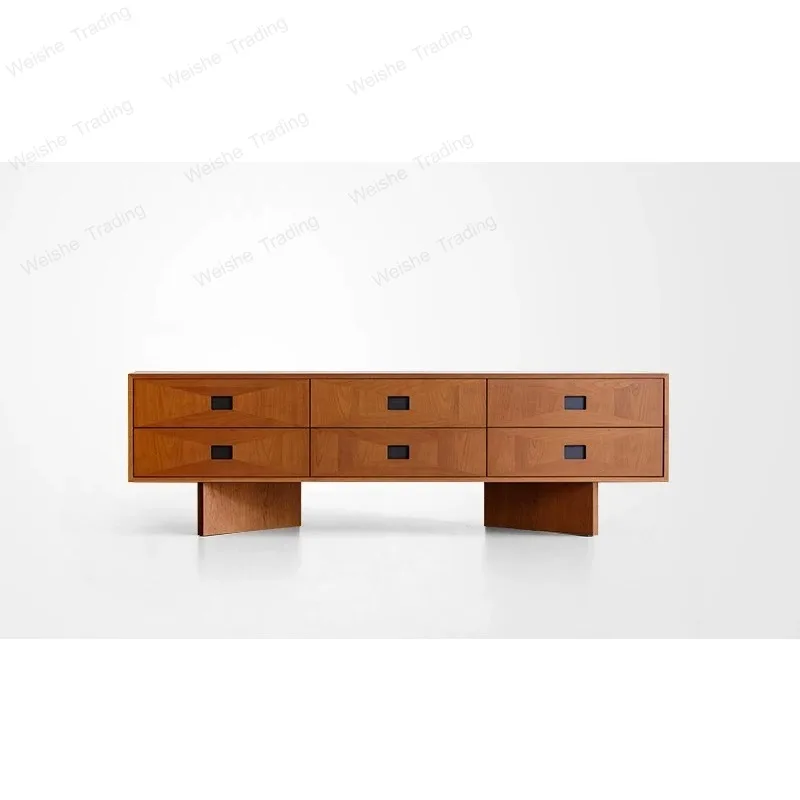 Medieval TV cabinet High-end living room household solid wood high storage retro TV cabinet
Medieval TV cabinet High-end living room household solid wood high storage retro TV cabinet