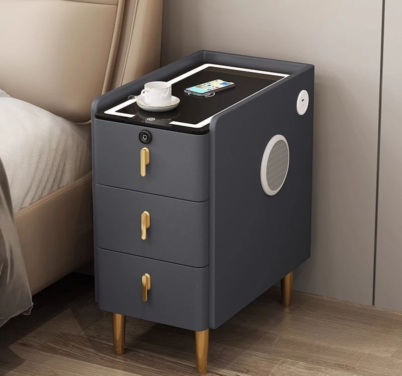 Nightstand with 3 Drawers, Small Bedside Table with Solid Wood Legs and Smart Stone Top, End Table Station for Small Bedroom
Nightstand with 3 Drawers, Small Bedside Table with Solid Wood Legs and Smart Stone Top, End Table Station for Small Bedroom