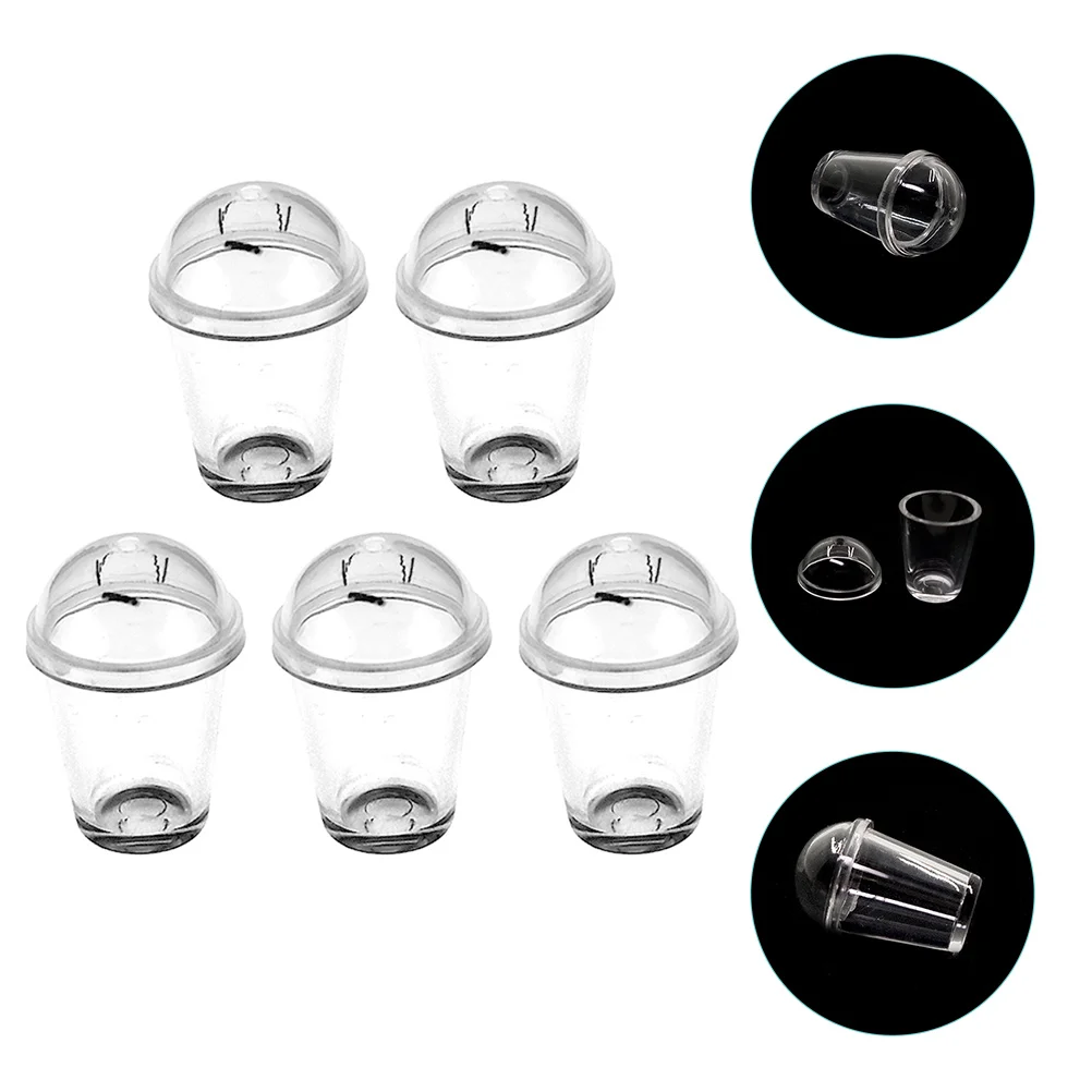 5 Pcs Cup Model Miniature Cups Coffee Models House Supplies Tea Mug Straw Cover Plastic Decorations Simulation
5 Pcs Cup Model Miniature Cups Coffee Models House Supplies Tea Mug Straw Cover Plastic Decorations Simulation