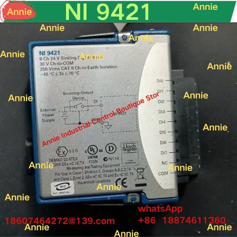Second-hand test OK NI 9421 module
Second-hand test OK NI 9421 module
