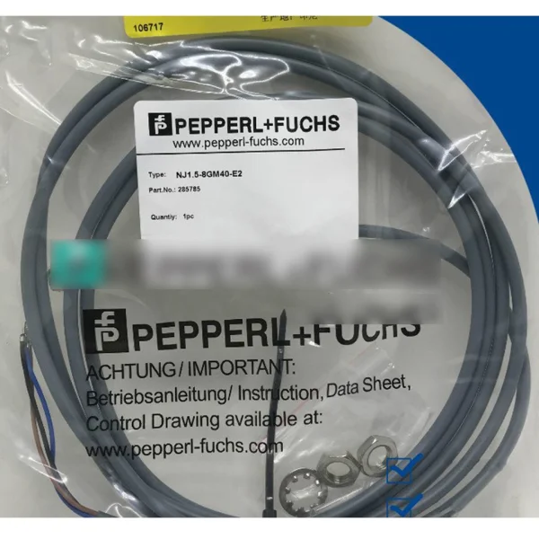 Один для нового датчика приближения Nj15-8gm40-e2 285785, новый оригинальный точечный ПЛК
Один для нового датчика приближения Nj15-8gm40-e2 285785, новый оригинальный точечный ПЛК