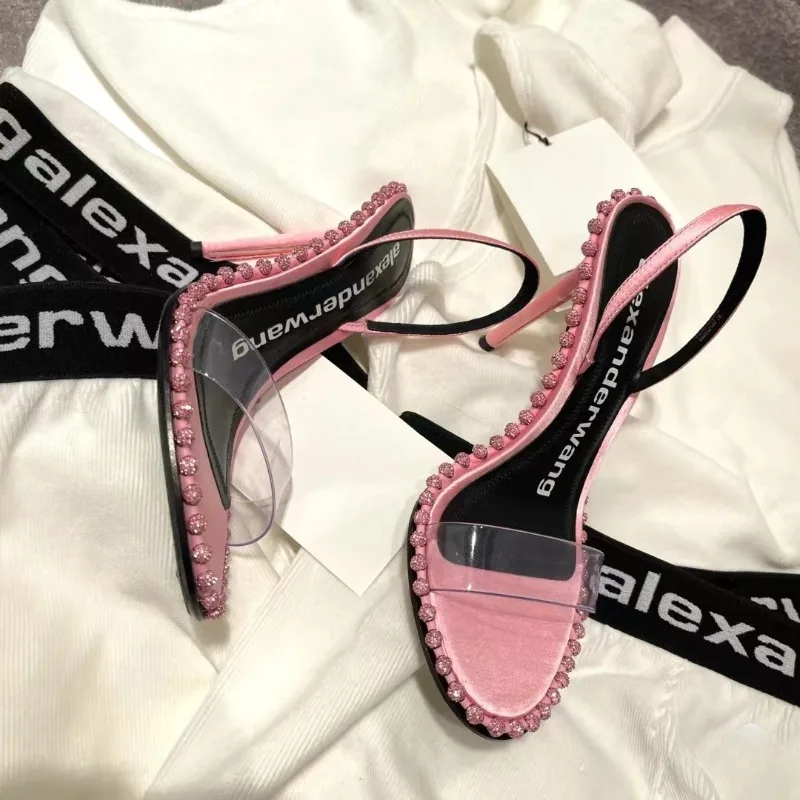 Fashion Designer Women's Shoes Luxury Rhinestone High Heeled Sandals for Woman Exquisite Model Casual Shoes Sandalias De Mujer
Fashion Designer Women's Shoes Luxury Rhinestone High Heeled Sandals for Woman Exquisite Model Casual Shoes Sandalias De Mujer
