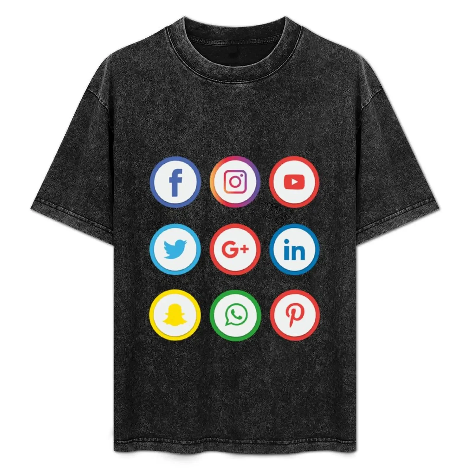social media T-Shirt Big and Tall Casual T-Shirt
social media T-Shirt Big and Tall Casual T-Shirt
