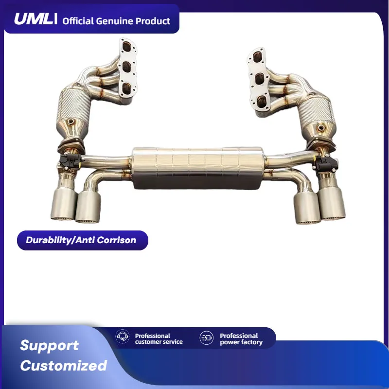 Для Porsche 991.1 Высокопроизводительная выхлопная труба из нержавеющей стали с регулирующим клапаном
Для Porsche 991.1 Высокопроизводительная выхлопная труба из нержавеющей стали с регулирующим клапаном