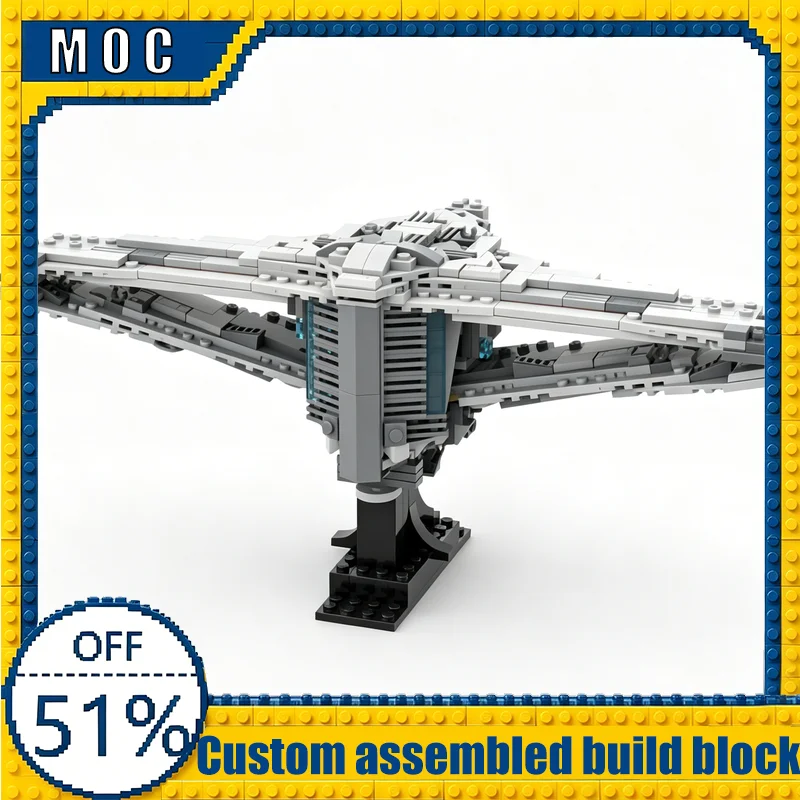 423PCS 75356 Technology Sanctuary II Starship Model Custom Building Blocks DIY Assembly Educational Toy For Boys Birthday Gifts
423PCS 75356 Technology Sanctuary II Starship Model Custom Building Blocks DIY Assembly Educational Toy For Boys Birthday Gifts