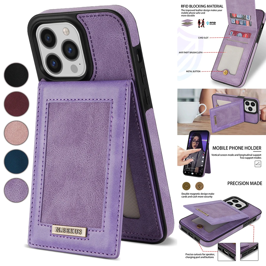Wallet Top And Bottom Open Side Leather Case For iPhone 14 Pro Max 13 Pro Max 12 Pro Max 11 Pro Max SE 2020 XS Max 8 7 6 6S Plus
Wallet Top And Bottom Open Side Leather Case For iPhone 14 Pro Max 13 Pro Max 12 Pro Max 11 Pro Max SE 2020 XS Max 8 7 6 6S Plus