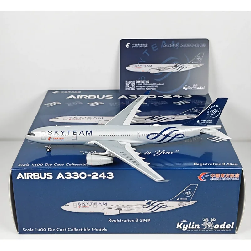 Kylin 1/400 Scale China Eastern Airlines A330-200 B-5949 Die-cast Collectible Aircraft Model
Kylin 1/400 Scale China Eastern Airlines A330-200 B-5949 Die-cast Collectible Aircraft Model