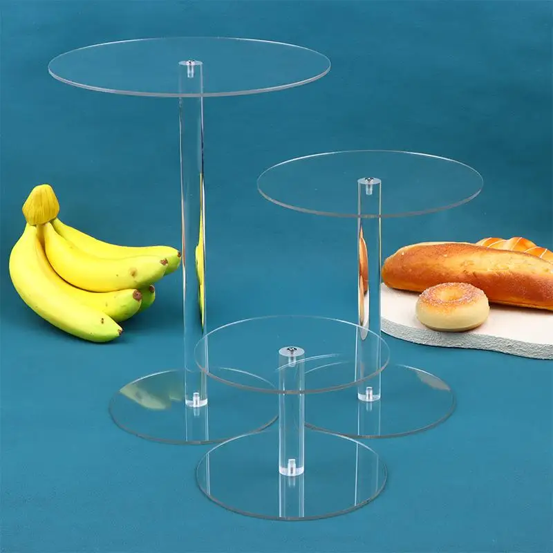 Hot!Transparent Acrylic Display Cake Stand for Bakery Cupcakes Round Dessert Holder Ideal for Party Event Home Decor
Hot!Transparent Acrylic Display Cake Stand for Bakery Cupcakes Round Dessert Holder Ideal for Party Event Home Decor