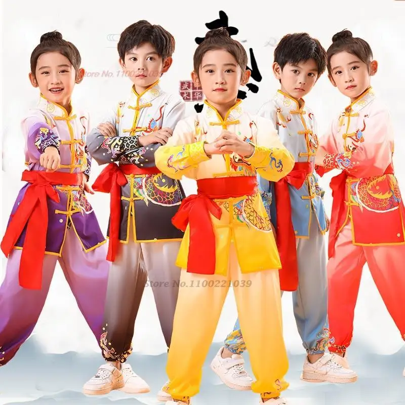 2024 chinese children tai chi wushu set dragon print martial arts suit kung fu uniform wing chun shaolin chinese kungfu clothing
2024 chinese children tai chi wushu set dragon print martial arts suit kung fu uniform wing chun shaolin chinese kungfu clothing
