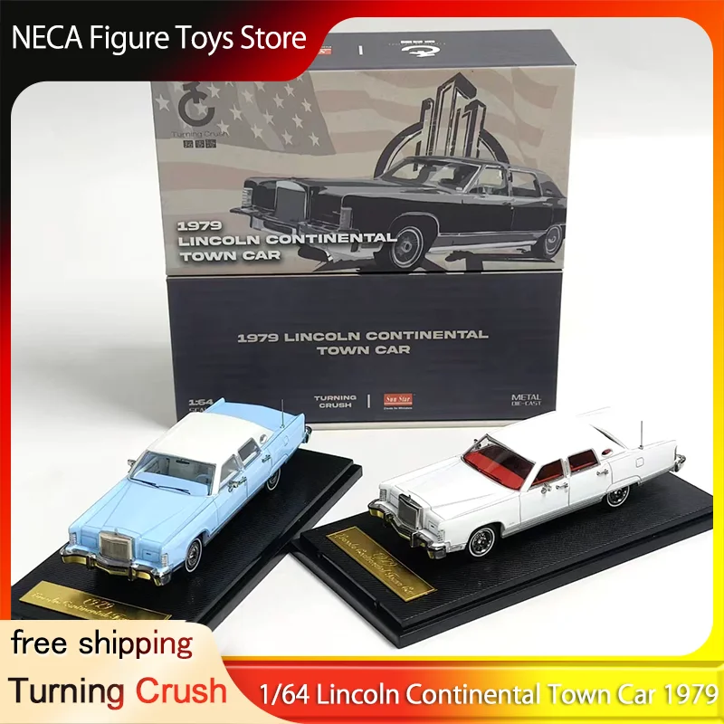 Коллекционная модель Turning Crush 1:64 1979 Lincoln Continental Town Car из литого сплава, винтажный роскошный седан, игрушка-подарок для взрослых и фанатов
Коллекционная модель Turning Crush 1:64 1979 Lincoln Continental Town Car из литого сплава, винтажный роскошный седан, игрушка-подарок для взрослых и фанатов