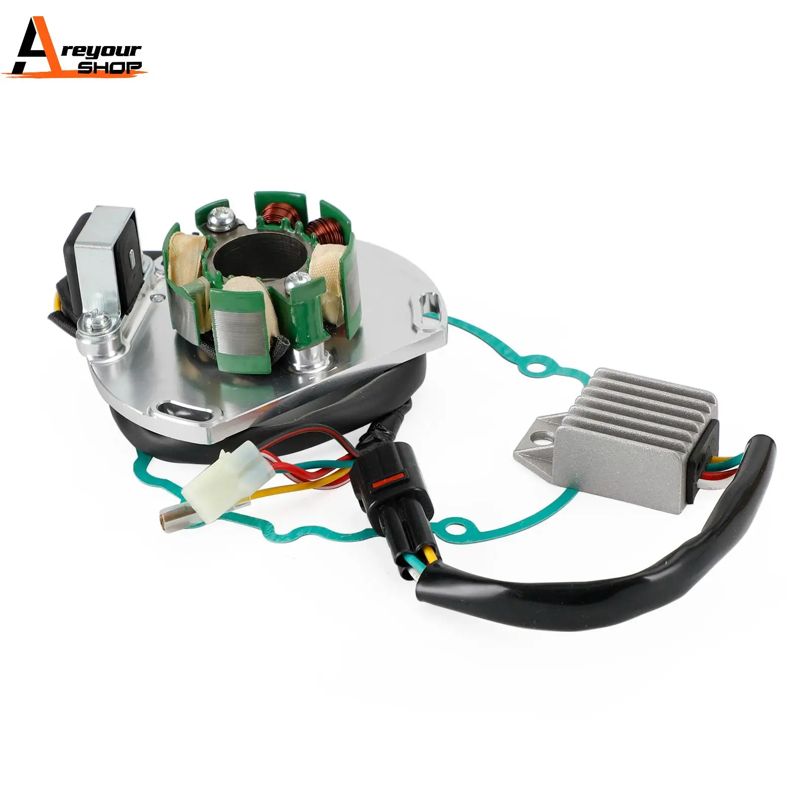 Areyourshop Generator Stator Regulator Rectifier Gasket For SM 200 EXC 200 (2K-2) 2005 Motorcycle Accessories
Areyourshop Generator Stator Regulator Rectifier Gasket For SM 200 EXC 200 (2K-2) 2005 Motorcycle Accessories