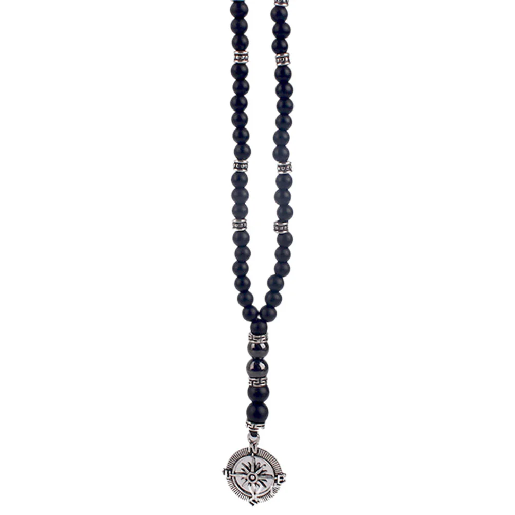Compass Necklace for Men Bar Jewelry Necklaces with Pendant Pirate Frosted Stone Men's
Compass Necklace for Men Bar Jewelry Necklaces with Pendant Pirate Frosted Stone Men's